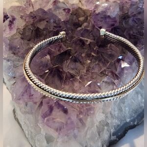 Vintage Sterling Silver Twisted Bracelet